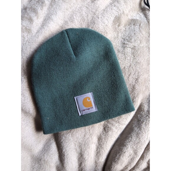 Teal blue green carhartt beanie one size - Picture 1 of 4